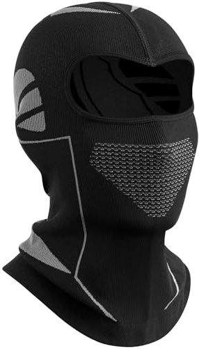 ENONEO Pasamontañas Motocicleta Invierno Hombre Calentador de Cuello Ciclismo Running Braga Cuello Moto Anti Viento Transpirable Balaclava Mujer Esquí Pasamontañas Térmica Bicicleta Bandana
