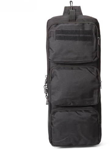 Trrymbbe Rifle Bag, Foldable Rifle Bag, Portable Zipper Sling for Men, Lightweight Nylon Backpack with Adjustable Strap, Army Backpack for Outdoor Hunting Sling
