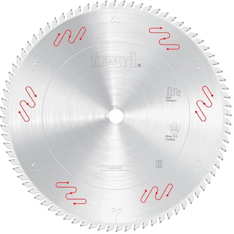 Freud 10 x 80T Carbide Tipped Blade for Crosscutting (LU2C1201)