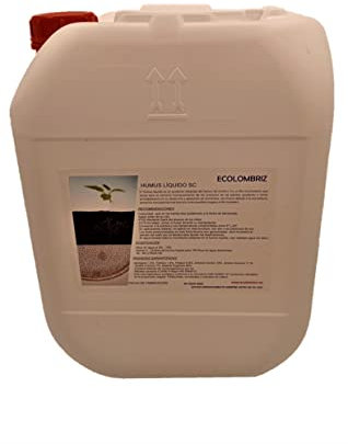 Ecolombriz humus líquido de lombriz ecológico super concentrado 5 litros