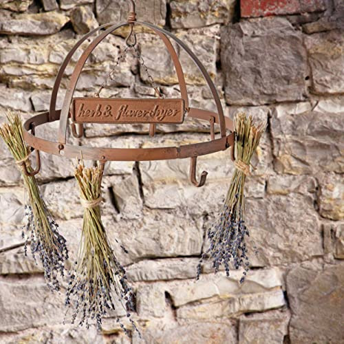 Landhaus Deckenkrone,Küchenkrone,Kräuterhänger MAGDA im antique shabby