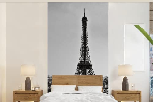 MuchoWow Papier peint La ligne d'horizon de Paris Papier peint photo 120x240 cm Papier peint imprimé