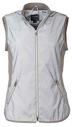 Rydale Ladies Lightweight Reflective Waistcoat Womens Hi Vis Gilet Vest Bodywarmer Reflect Sleeveless Jacket (as8, numeric, numeric_16, regular, regular)