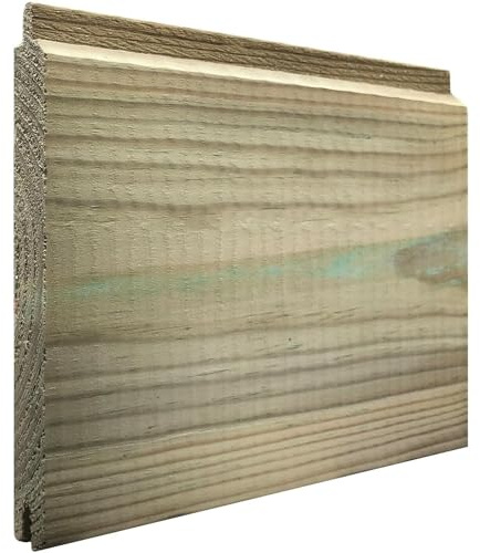 Treated TVG Cladding Exterior TVG Cladding 125mmx15mm 2.4 meters, 15mmx12.5 mm Weatherboard Presser Treated Tongue & Groove, TVG Cladding, TVG Cladding Treated (10)
