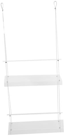 Happyyami Transparenter Acryl Pflanzenhalter Hängeregal Für Fenster Hängepflanzentopf Regal Für Innenbereich Balkon Kräuter Sukkulenten Blumenaufbewahrung