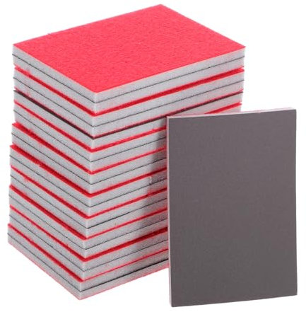 Gatuida 20pcs Ultra-fine Sanding Discs for Wood and Metal Fine Grit Sandpaper Pads Planted Sponge for Automotive Body Repair and Building Materials Processing