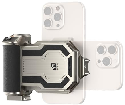 Freewell PRO SSD Hub mit M.2 Schnittstelle,Unterstützt Apple 4K 60fpsProRes | USB 3.2 Gen 2, Bluetooth Remote, ARCA, Cold Shoe, 3x USB-C, 60W Schnellladung für iPhone 15 Pro & höher (Ohne SSD)