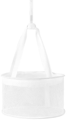 Peg Bag, Hanging Peg Bag, Peg Basket for Washing Line with Hanger, Durable Mesh Pegs Bags with Covers for Clothes Pegs and Laundry Storage, Windproof Hook for Outdoor and Indoor Use