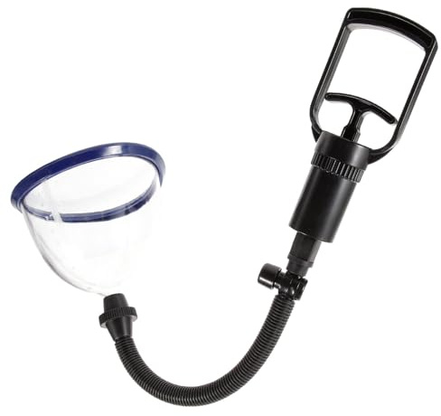 JECOMPRIS Tube et Caoutchouc Salon Plastique Poignée pour Manuels Appareil Massage Poitrine Home Spa