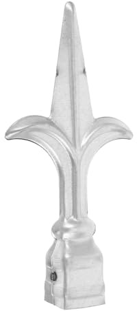Toyvian Ornements De Portail Fer Forgé Embouts Décoratifs Pour Balustrade De Clôture Embouts De Poteau Pour Jardin Et Pelouse Accessoires De Clôture Extérieure