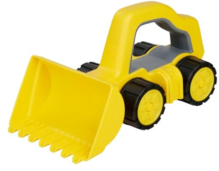 Big Power Worker Griffy Bagger - Baustellenfahrzeug für Kleinkinder, perfekt zu greifen, Sand- und Strandfahrzeug, Soft Räder für drinnen und draußen, leicht zu reinigen, ab 12 Monaten