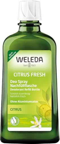 WELEDA Fresh Deo Spray Citrus Nachfüllflasche 6 x 200 ml