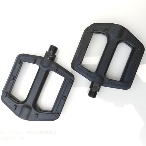 2 st plast ultralätt cykel pedal snabbfrigöring pedal platt mountainbike boll pedal cykel bredd cykel tillbehör