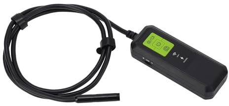 Cámara de Inspección Industrial, Endoscopio WiFi 2-10 Cm Rango 8 Mm Lentes 2MP con Luz para Mantenimiento Electrónico (1m / 3.3 pies)
