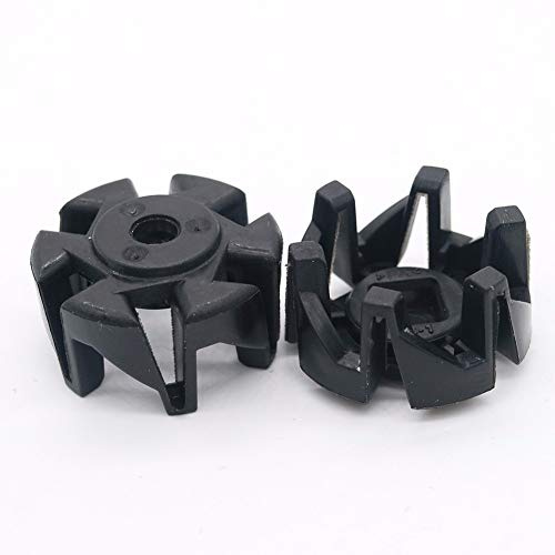 WuYan 2pcs Plastic Shaft Blade Foot Seat Replacement Juicer Gear for Philips HR2003 hr2004 hr2006 hr2024 hr2027 Blender Knife Blender Parts