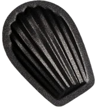 StyleMbro Air Fryer Madeleine Pans 3pcs Single Mini Individual 3.1 Nonstick Teflon Coated for Baking Accessory Aluminum Carbon Steel
