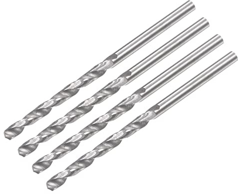 sourcing map 4 Stück VHM Bohrer Spiralbohrer Hochleistungsbohrer Ultrahart 1.9 mm C2/K20