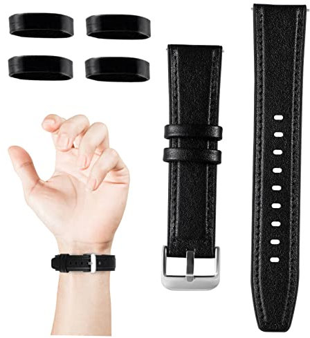 Hemobllo Echtleder Uhrenarmband Langlebiges Und Abnehmbares Armband Hochwertiges Uhrenzubehör Für Haushalt Austauschbares Uhrenband Für Verschiedene Anlässe