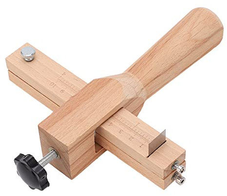 Vomeko Coupe-sangle En Cuir, Coupe-bande De Cuir Réglable, Outil Portable Réglable Pour la Maroquinerie Et le Travail du Cuir.