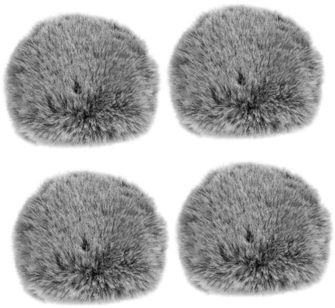 ifundom 4stücke -windschutz Für Mikrofon Abnehmbarer Popschutz Weichem Material Für Außenaufnahmen Und Klare Audioaufnahmen Schützt Vor Wind Niesen Und Speichel