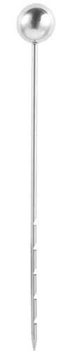 BCOATH Sonde de Prélèvement de Sol en Acier Inoxydable 14 Pouces Argenté