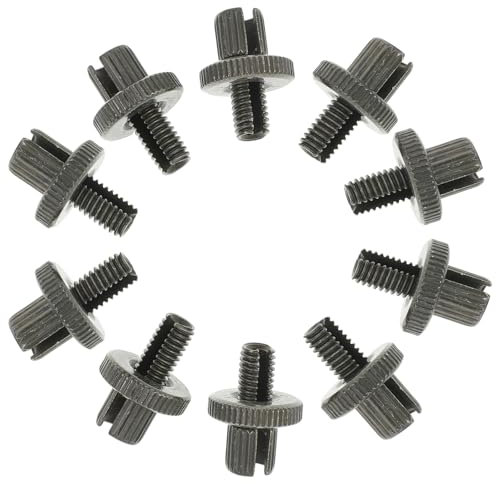 MUCKLILY 10stücke Teiliges Motorrad Bremse Kupplungs Einstellschrauben Feingewinde Kompatibel Für Scooter Lenkerschloss Ersatzteile Robust Und Einfach Zu Montieren