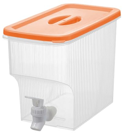 Fuente para bebidas | Contenedor dispensador de bebidas para recepciones,Gran capacidad 3,9L transparente portátil para cócteles de hielo Limonada Servicio Exterior Hogar