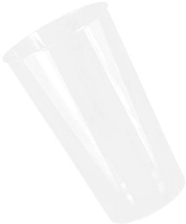 BESPORTBLE Vaso Trasparente in Plastica Resistente Anticaduta per Fiori e Piante Portafiori Multifunzionale per Casa e Ufficio Elegante Contenitore Organizer per Decorazioni e Fiori Freschi