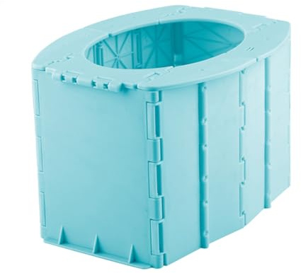 Toyvian Tragbare zum Töpfchentraining aus Pp Faltbare Kindertoilette für Niedlichem Design für Auto und Zuhause Unterwegs