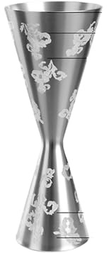 Misurino da cocktail a cono 30/45/60/90ml Misurino in acciaio inossidabile 304 Cocktail Shot Drink Spirit Jigger Bicchiere misto Misurini for liquidi(30 60ml Etching)