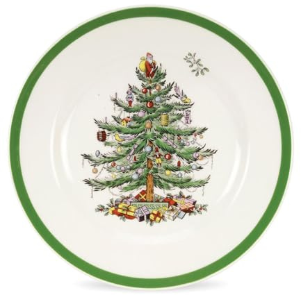 Spode Weihnachtsbaum Salatteller 007 PS