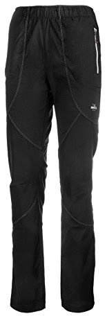 Mello's Pantalone Zoia Lady, Colore Nero, Taglia S, Pantalone Stretch Ideale per Trekking Walking Montagna Arrampicata Escursionismo