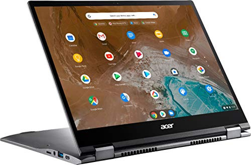 Acer - Chromebook Spin 713 2 in 1 13,5 2K VertiView 3:2 Touch - Intel i5-10210U - 8 GB di memoria - SSD da 128 GB - grigio acciaio