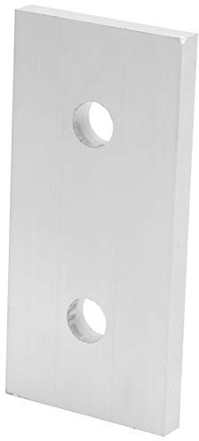 10Pcs 2 fori in alluminio parti di fissaggio staffe e piastre di collegamento piastra di giunzione verticale piastra di collegamento industria edile struttura del telaio in alluminio(2020-2 Hole)