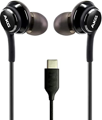 UrbanX 2021 Stereo Headphones for Samsung Galaxy S22 S23 S21 Ultra 5G, Galaxy S20 FE, Galaxy A33 5G, A53 5G, M52, M53, A73 5G, Note 10, Note 10+ with Microphone and Volume Remote Type-C Connector