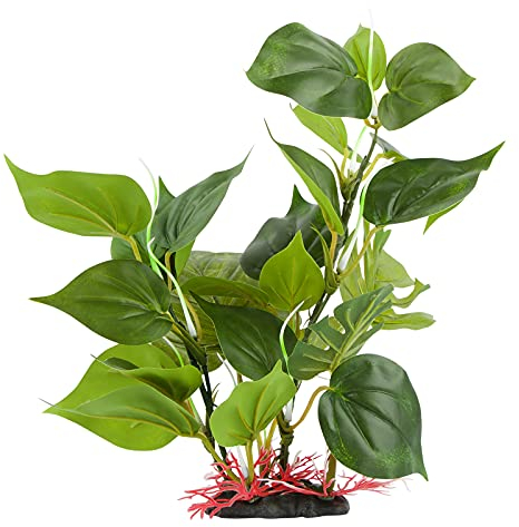 1 pc 33 cm Aquarium Decoration Ornaments (Water soluble leaf) Aquarium Accessories Fish Tank Decor for Water Animals Goldfish