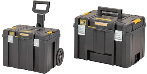 DEWALT ‎DWST83347-1 TSTAK™ 2.0 Mobile Storage Box & TSTAK™ 2.0 Deep Toolbox
