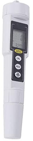für Salzgehalt Salz Tester Meter Temperatur Wasserbedingungen Salzwasser Pool Tester Gartenarbeit Aquarien mit Temperatur Wasserqualität Tester