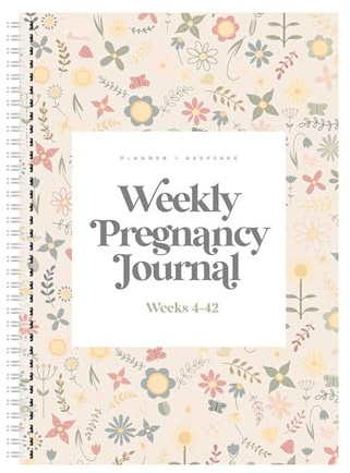 Schwangerschafts-Tagebuch und Planer, Baby-Memorybuch, Schwangerschaftserfahrungstagebuch, Planungskalender für Schwangerschaft, Album, Checkliste, Organisat