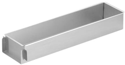 Qianly Molde Rectangular para Preparar Tiramisú, con Lados Desmontables, Ideal para Tartas de Queso, 30 Centimetros, Individual