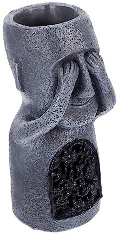 MUSISALY Kreative Osterinsel Resin Skulptur Deko Garten Feng Shui Statue Aus Robustem Kunstharz Für Innen Und Außen Wohnzimmer Büro Dekoration