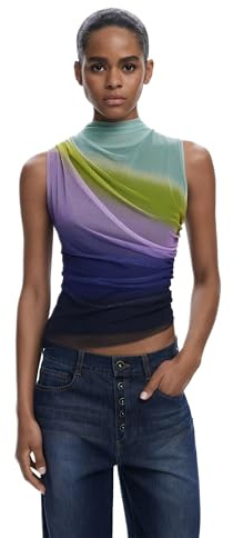 Desigual TS_Lola, 3086 Shadow Purple, L