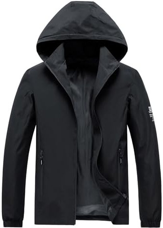Bomber Giacca Uomo, Giacca Uomo Elegante Estiva, Giacca a Baseball Y2k Hiphop Giubbotto Moto Leggere Casual Sportivo Oversize Giacca Uomo Primavera Outdoor Quotidiana Stile Casual