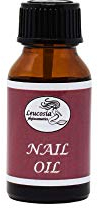 Leucosia Olio Unghie e Cuticole, 15ml, Rinforzante, Idratante e Nutriente, Nail Growth Oil con Olio di Argan e di Rosa Mosqueta Puro, Cura Unghie e Cuticole Mani e Piedi
