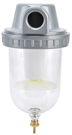 TEmkIn Separatore di Acqua e Olio Filtro compressore d'Aria Compressore d'Aria e Accessorio per Utensili Pneumatici Essiccatore Filtro umidità Acqua QSL-25