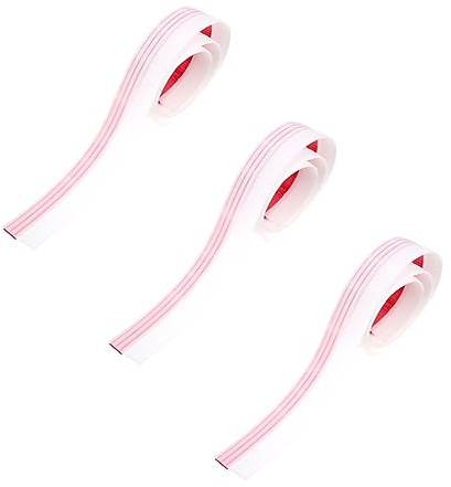 Uonlytech Bandes D'étanchéité Acoustiques Autocollantes pour Porte 3,6 Cm X 91 Cm, Blanc, Protection Anti-insectes et Isolation Phonique, Étanchéité Solide, Lot de 3, Usage Intérieur