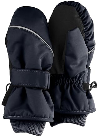 Sterntaler Rips Fäustling mit Daumen, wasserabweisend, mit elastischem Bündchen (Bio) und Klettverschluss - Mädchen Accessoires für Babys & Kleinkinder - warm und funktional - perlrosa, Gr. 2