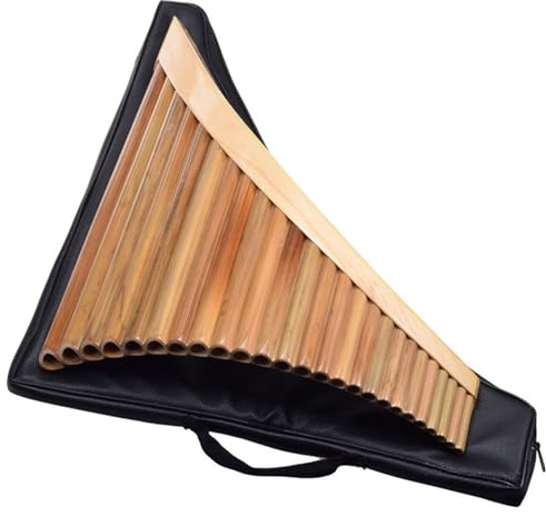 Professionelle Panflöte 25-Pfeifen-Profi-Panflöte Raffiniertes Panflöten-Performance-Blasinstrument