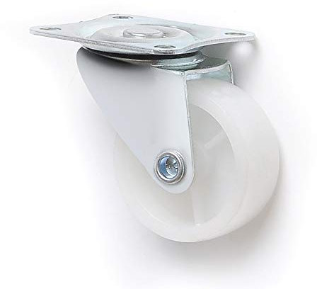 Ruedas Giratorias (Paquete de 4) 25mm Ruedas PP Ruedas de metal y muebles plano aparatos y equipos Ruedas Ruedas para Muebles