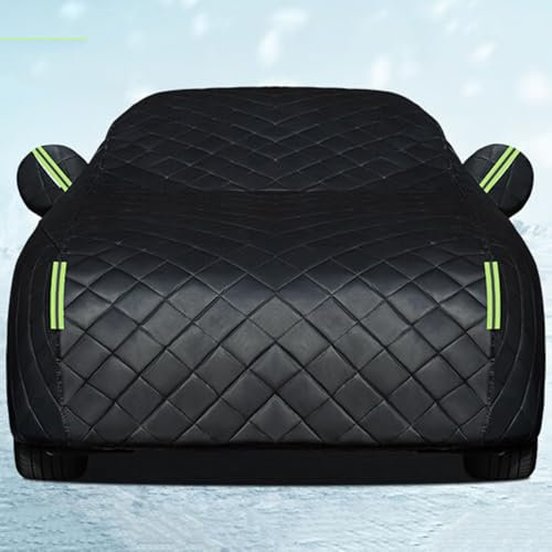 Thicken Anti-Hail Car Cover for 𝖩𝖾𝖾𝗉 𝖶rangler TJ (1997-2006) Car Cover,Car Cover Outdoor Waterproof Breathable Black Full Car Cover,All Weather Anti-Uv Dustproof Windproof Snowproof